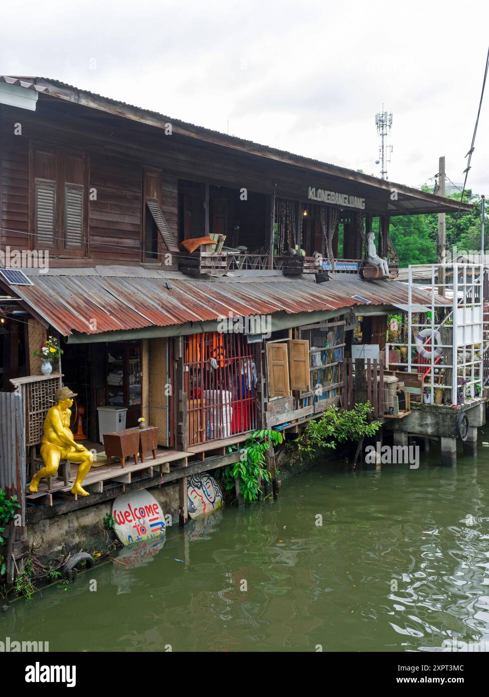 Khlong Bang Luang Floating Market and Artist House (Bangkok/Thailand