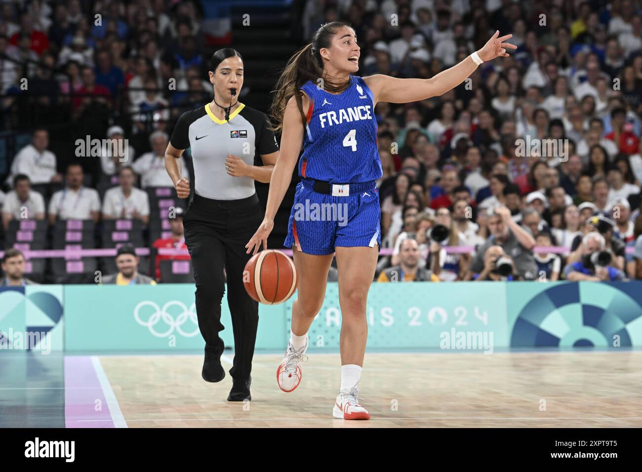 Marine Fauthoux France Basketball Women s Quarterfinal Between marine-fauthoux-france-basketball-women-s-quarterfinal-between