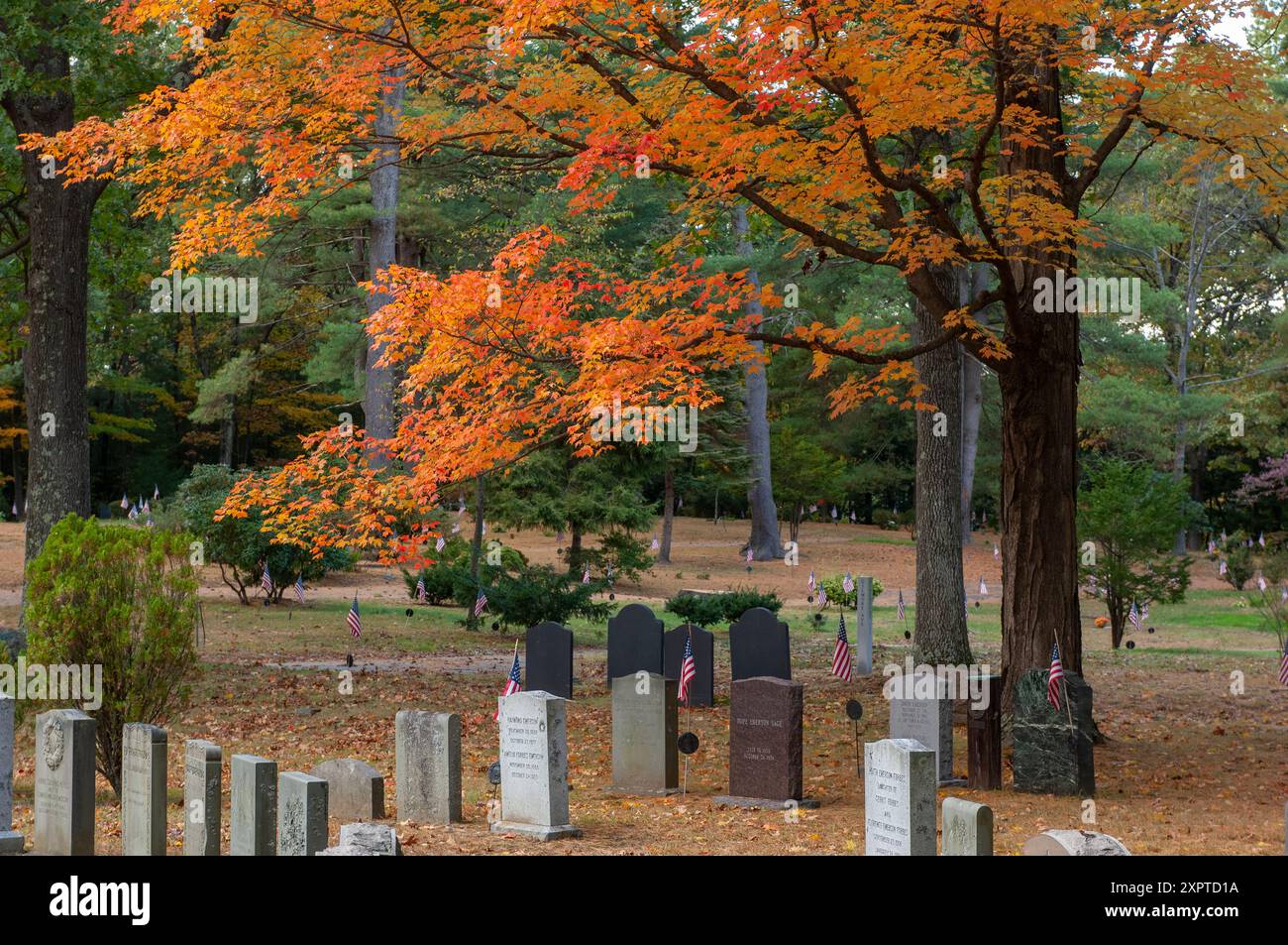 Concord massachusetts cemetery hi-res stock photography and images - Alamy