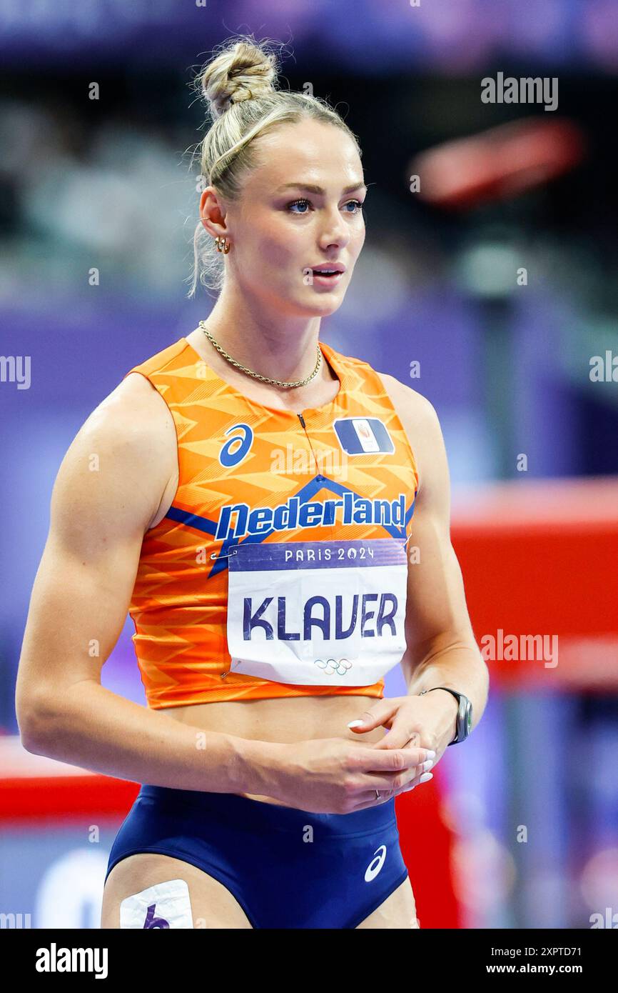 Lieke Klaver of Netherlands competes during Women's 400m SemiFinal of