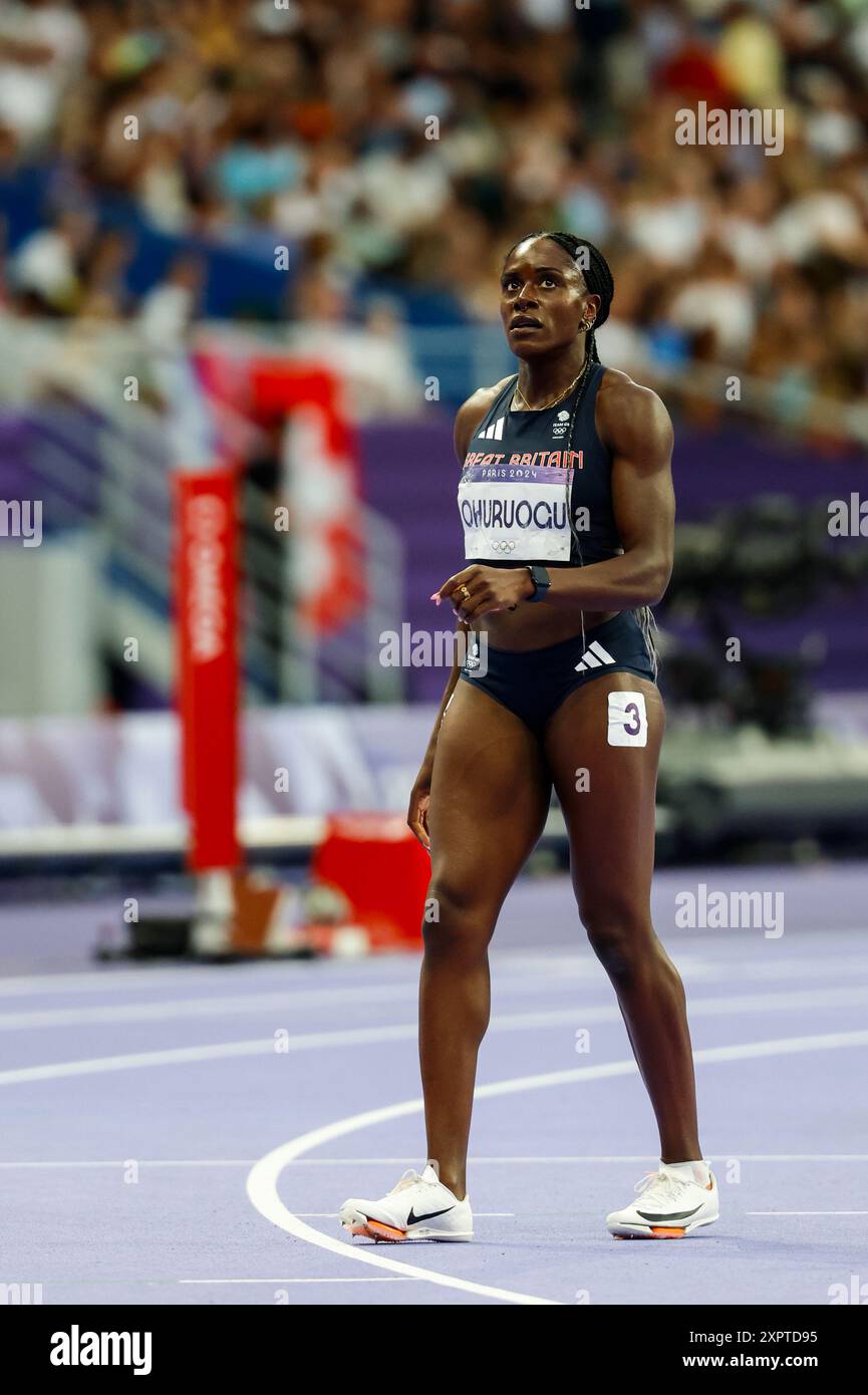 Victoria Ohuruogu of Great Britain competes during Women's 400m Semi