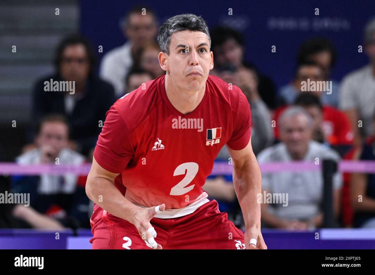 GREBENNIKOV Jenia ( 2 France ), Volleyball, Men's Semifinals between