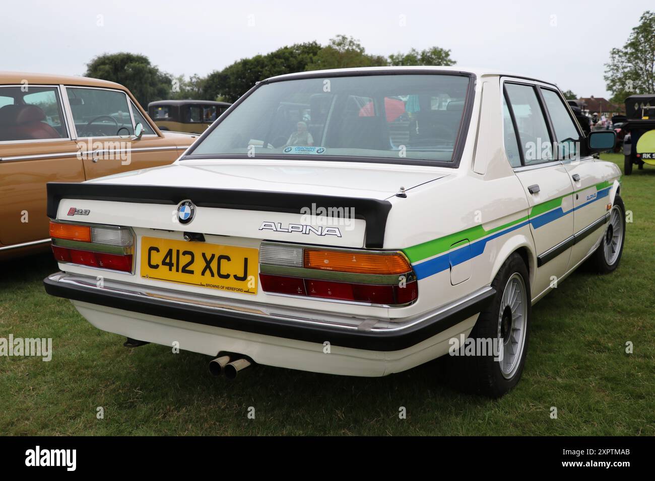 BMW E28 ALPINA REPLICA C412 XCJ Stock Photo - Alamy