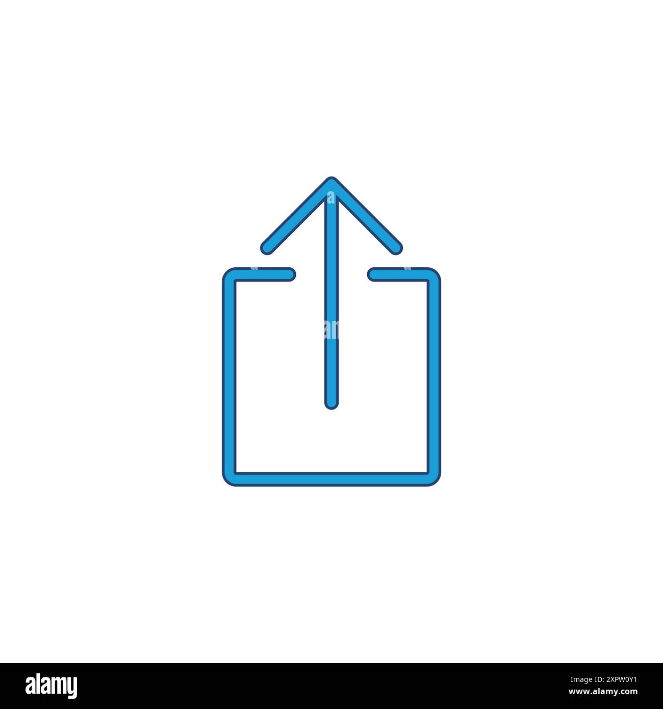 Share icon vector. Sharing vector icon Stock Vector