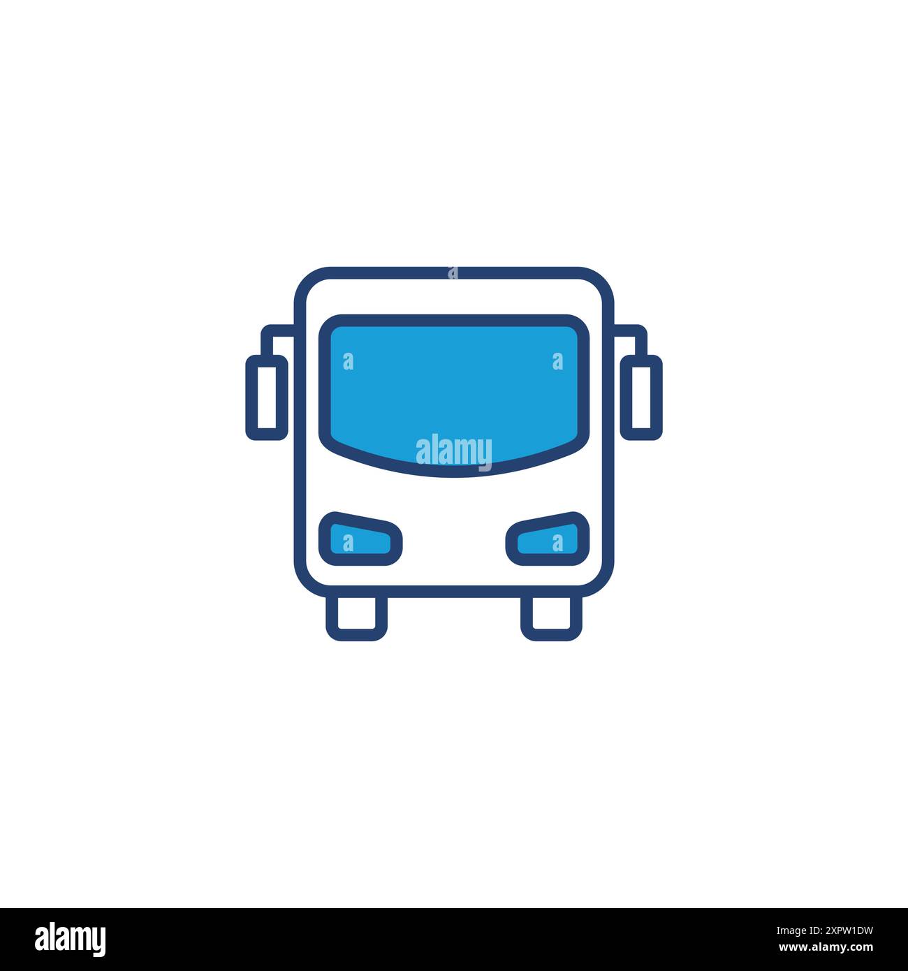 Bus icon vector. bus vector icon Stock Vector