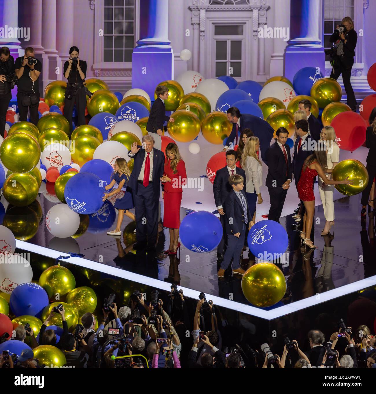 MILWAUKEE, Wis. July 18, 2025 Former president Donald J. Trump