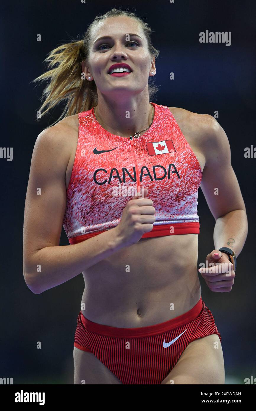 Saint Denis, France. 07th Aug, 2024. Alysha Newman of Team Canada