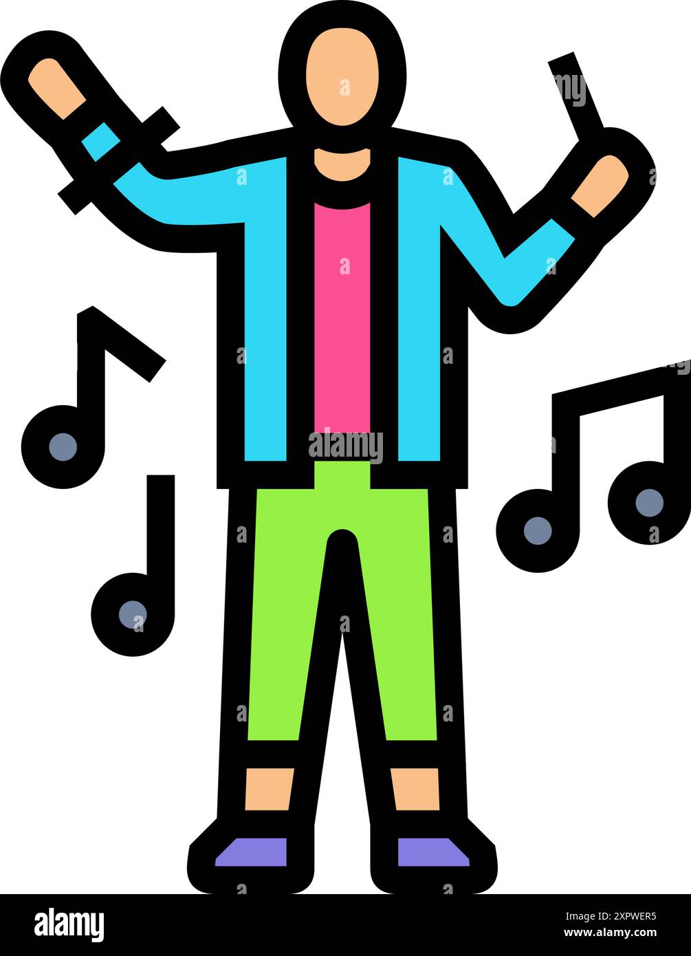 Rave lifestyle Stock Vector Images - Alamy