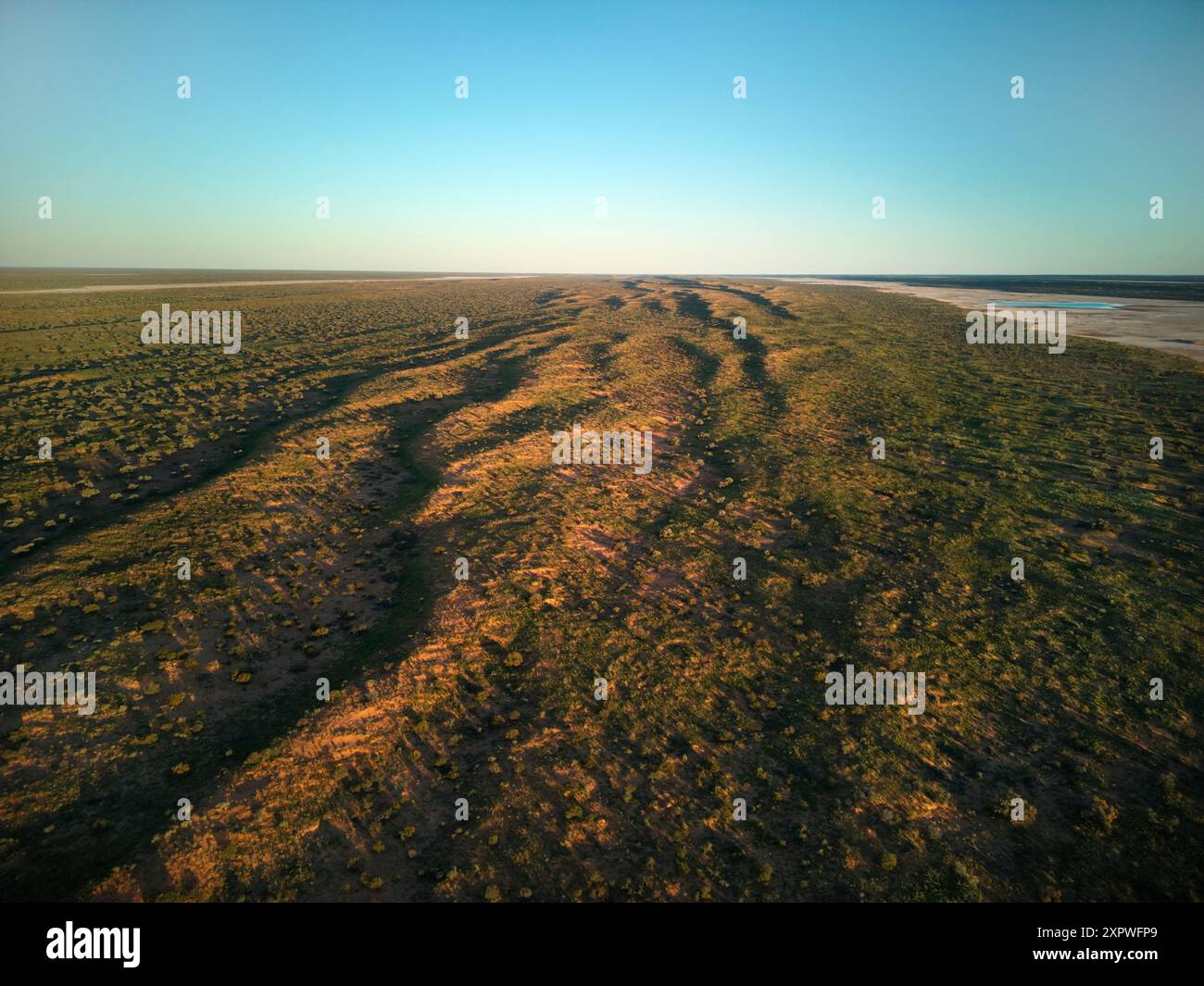 Simpson Desert, QAA Line, Munga-Thirri National Park, outback Queensland, Australia Stock Photo