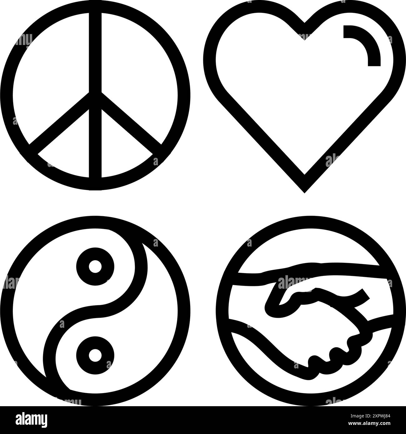 Symbols For Unity And Love