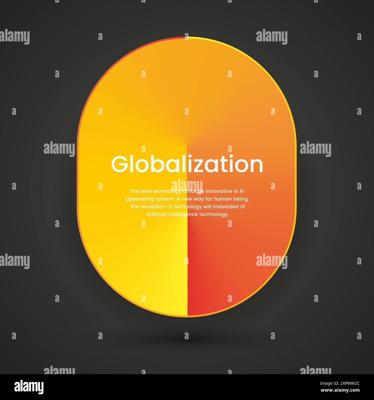 A gradient yellow and red button design for user interface-UI. Vector button style in yellow corlor templates Stock Vector