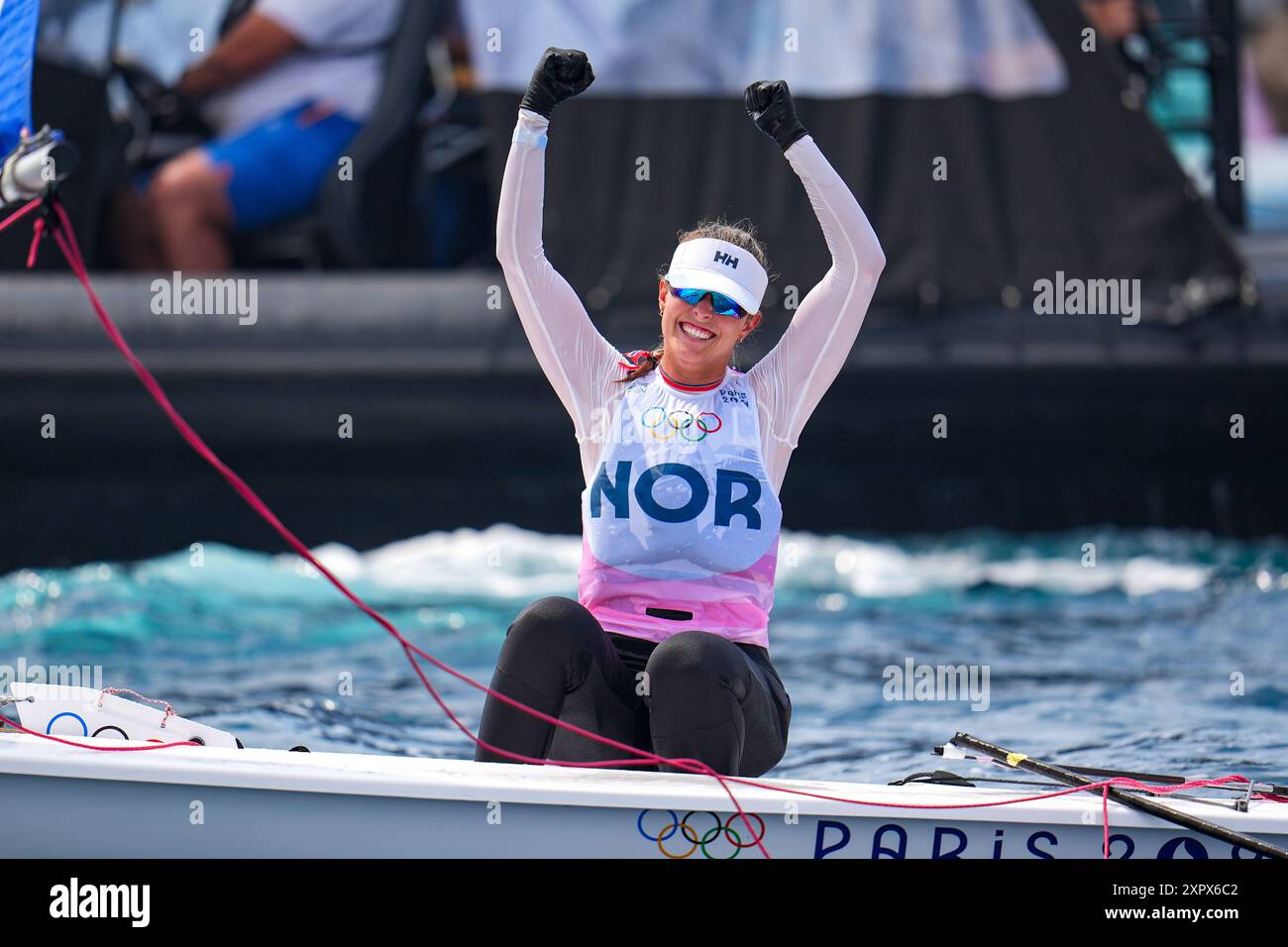 Line Flem HOEST (Norway) Bronze medal, Sailing, Women's Dinghy during