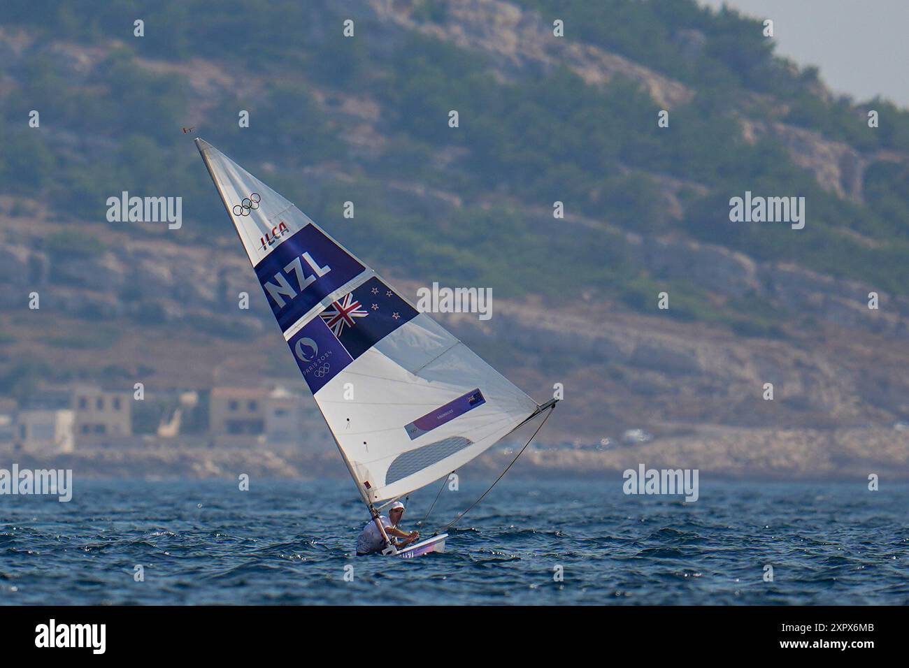 Thomas Saunders (New Zealand), Sailing, Men's Dinghy during the Olympic