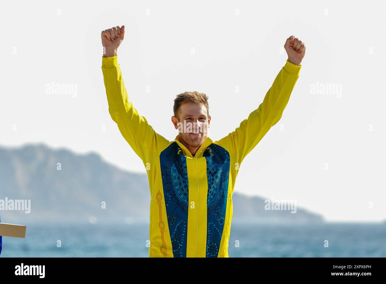 Matt WEARN (Australia) Gold medal, Sailing, Men's Dinghy during the