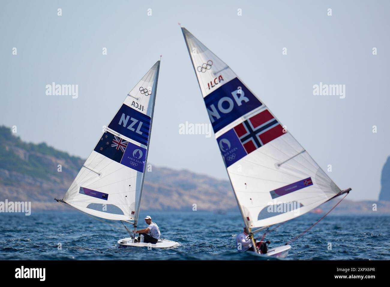 Thomas Saunders (New Zealand), Sailing, Men's Dinghy during the Olympic