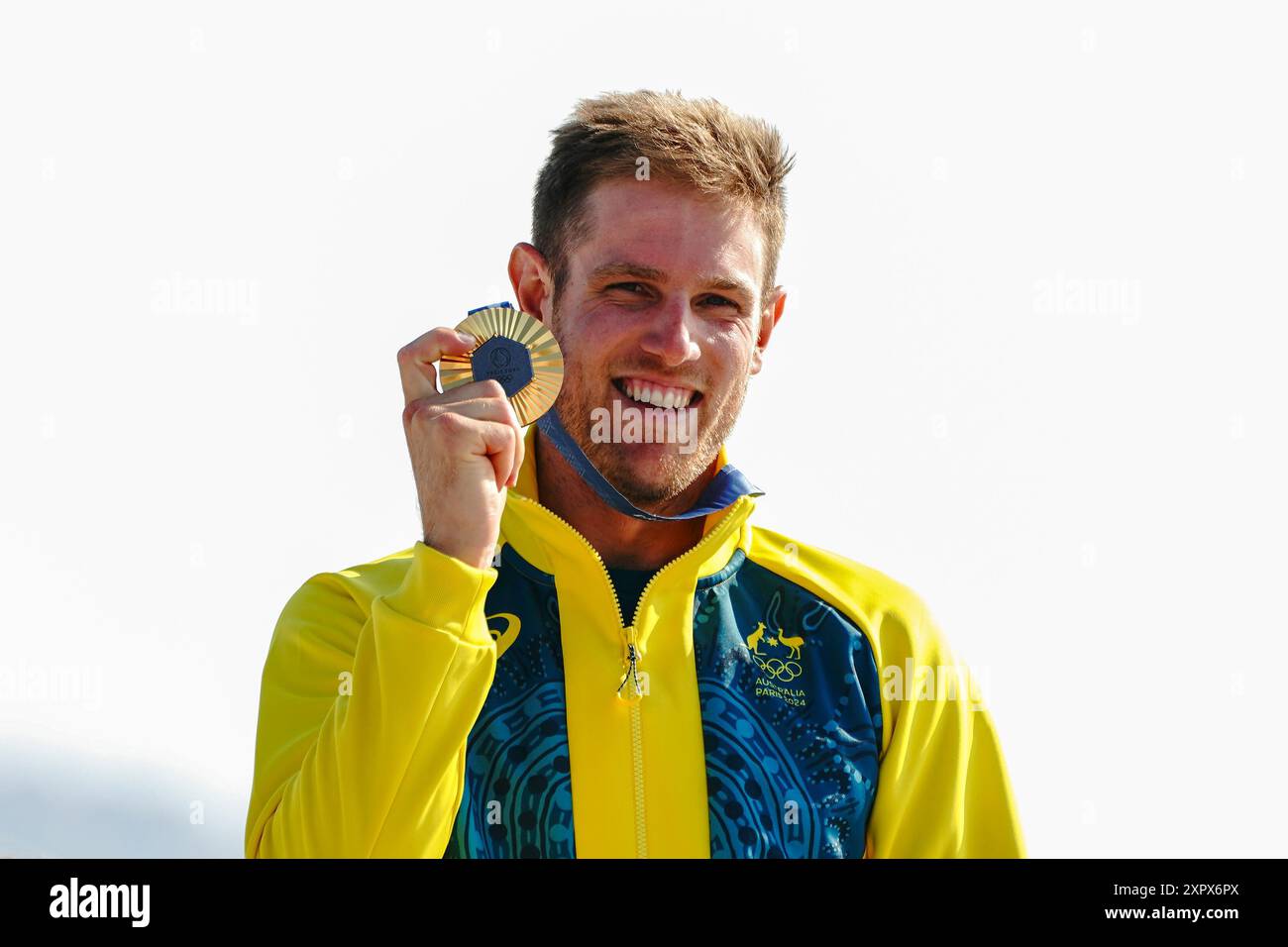 Matt WEARN (Australia) Gold medal, Sailing, Men's Dinghy during the