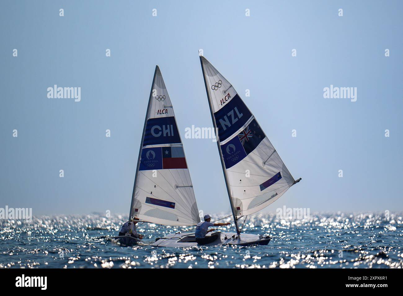 Thomas Saunders (New Zealand), Sailing, Men's Dinghy during the Olympic