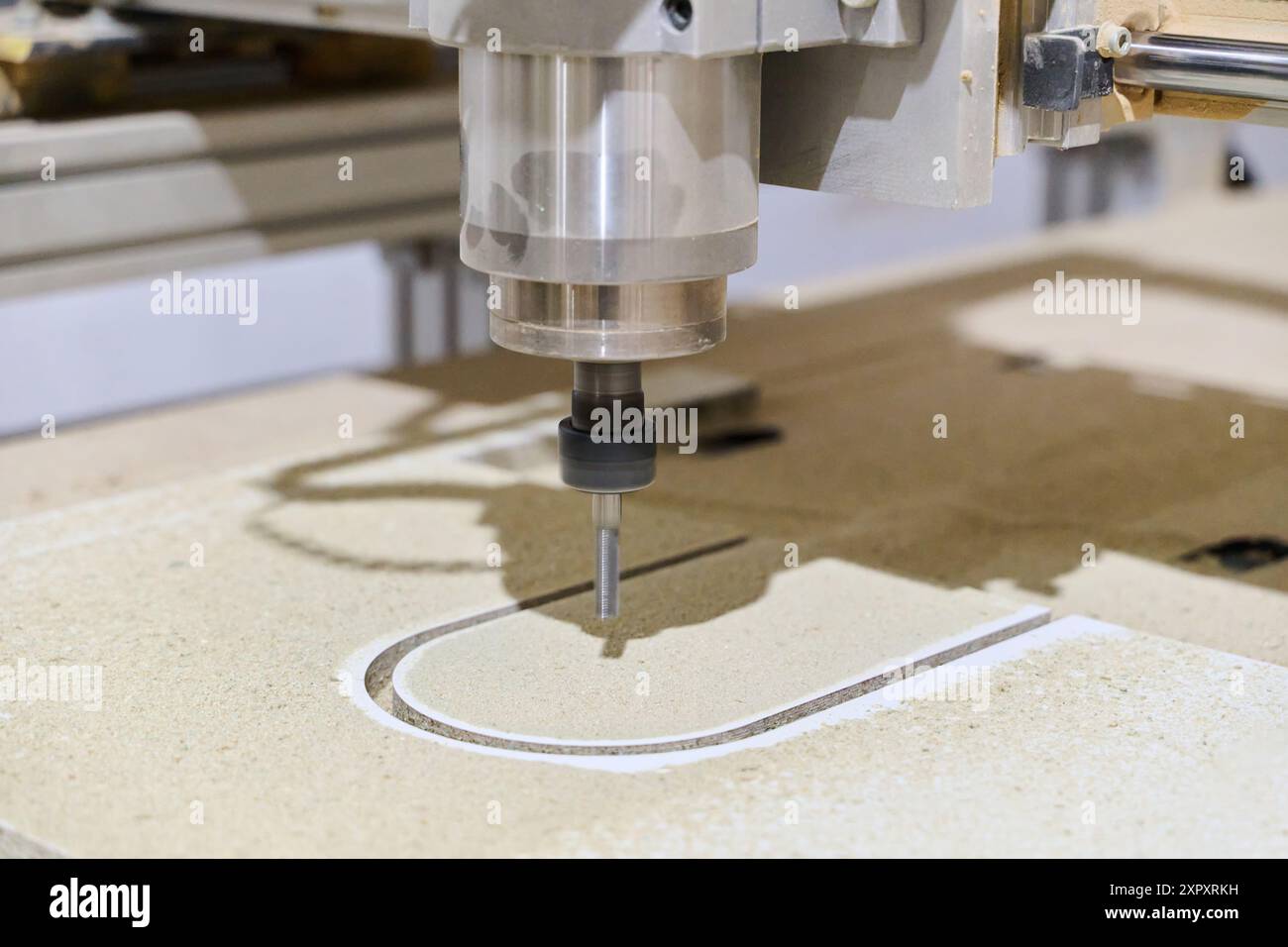 Close up machine cutting patterns hi-res stock photography and images ...