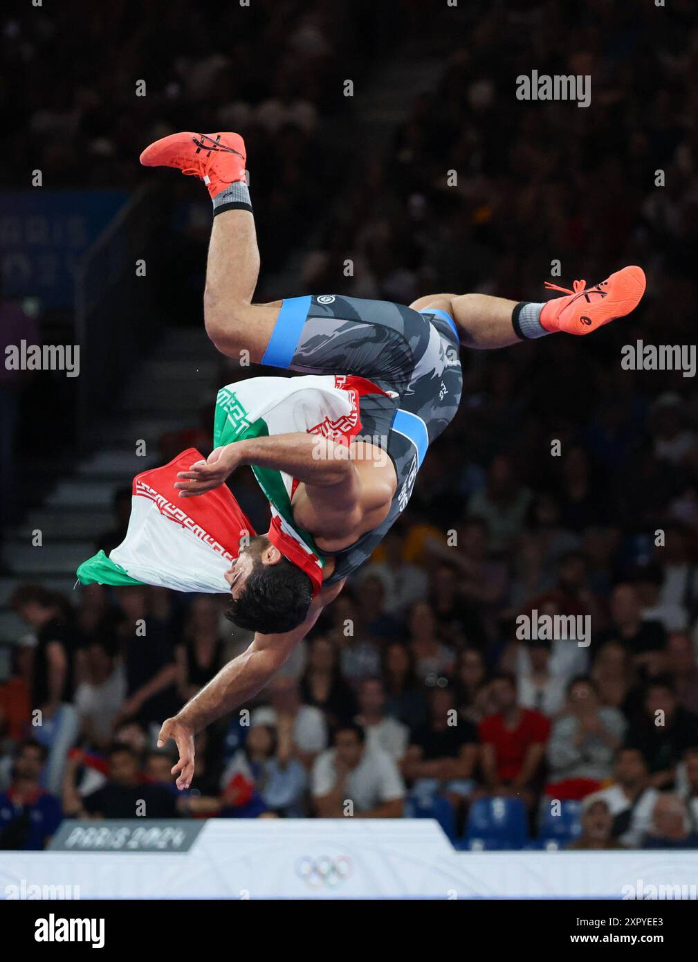 Paris, Ile de France, France. 7th Aug, 2024. MOHAMMADHADI SARAVI (IRI ...