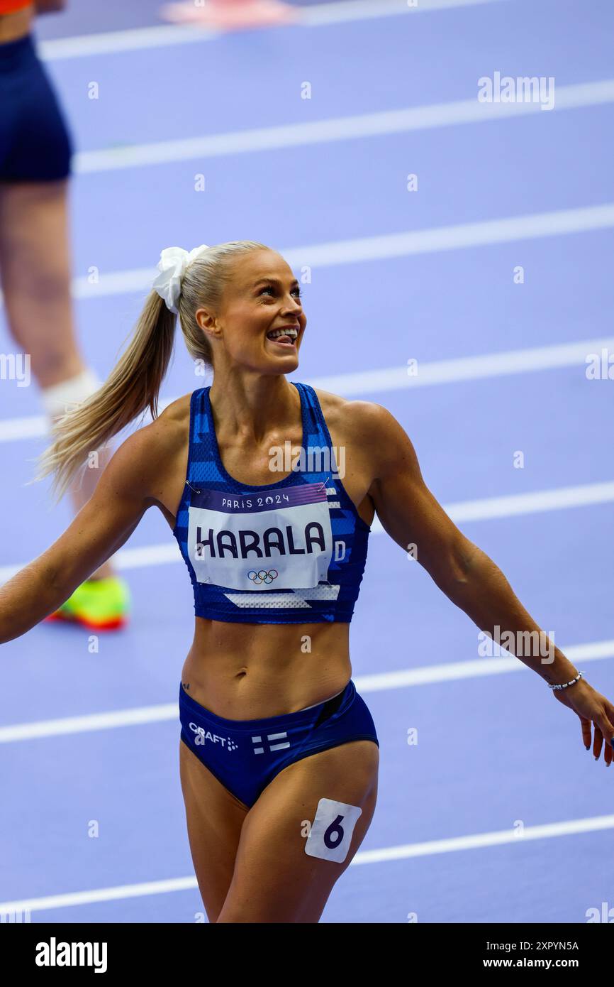 Lotta Harala Of Finland Reacts During Women s 100m Hurdles Repechage lotta-harala-of-finland-reacts-during-women-s-100m-hurdles-repechage