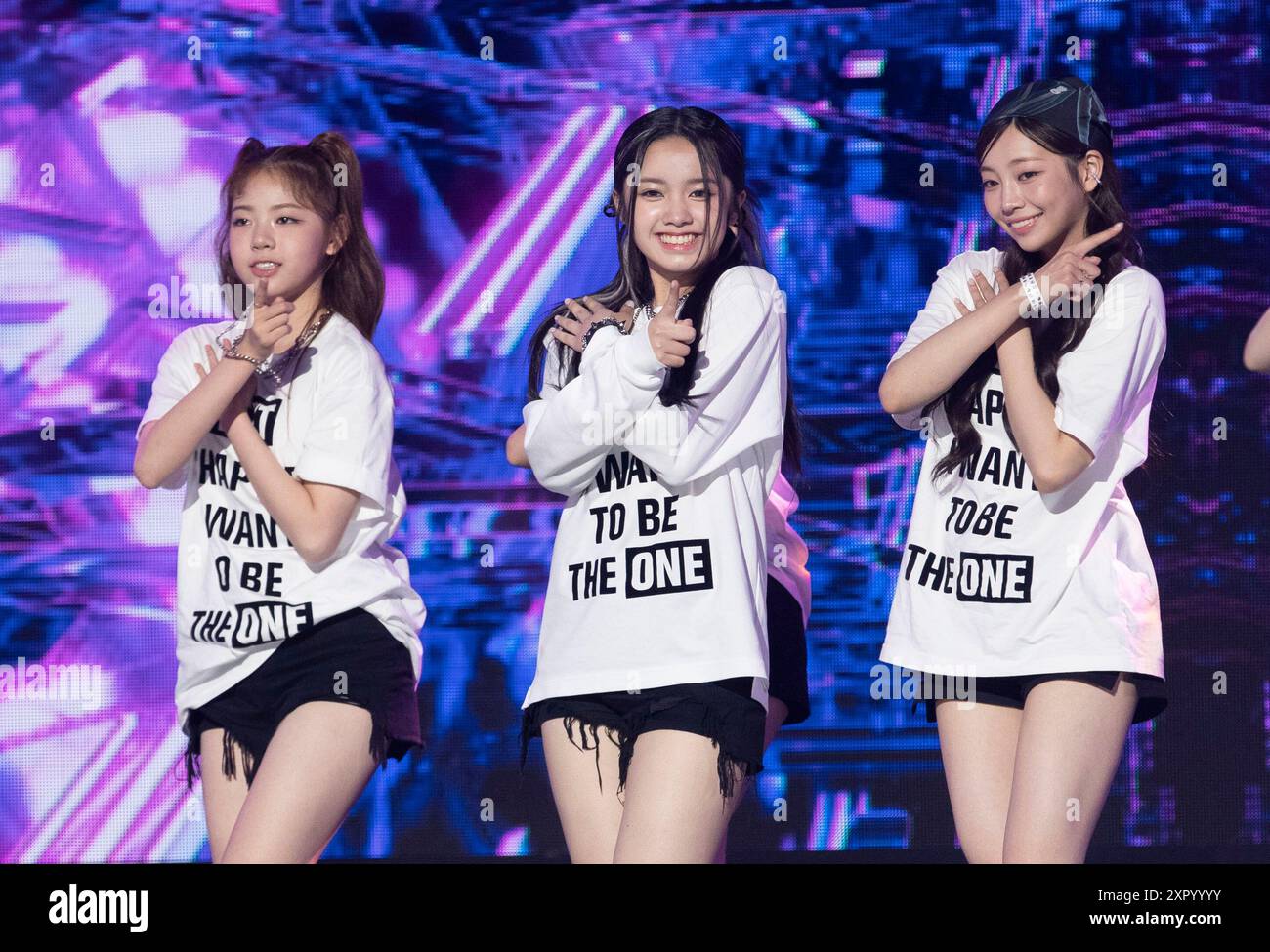 7 Aug 2024 - Goyang, South Korea : Hyeonju, Nana from Japan