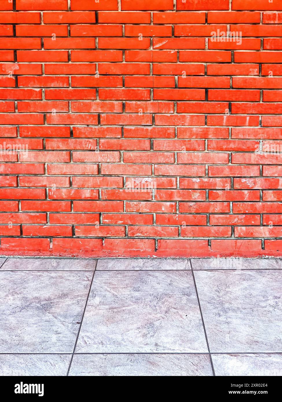 Old brick wall as background and copy space Stock Photo