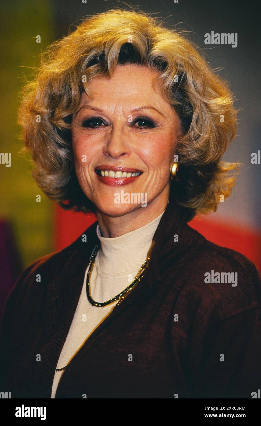 Bibi Johns, schwedische Sängerin und Schauspielerin, Portrait, 1996 ...