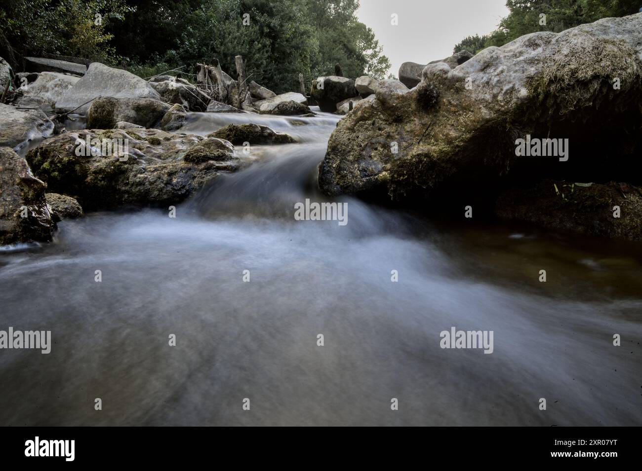 Water flowing in stream time hi-res stock photography and images - Alamy