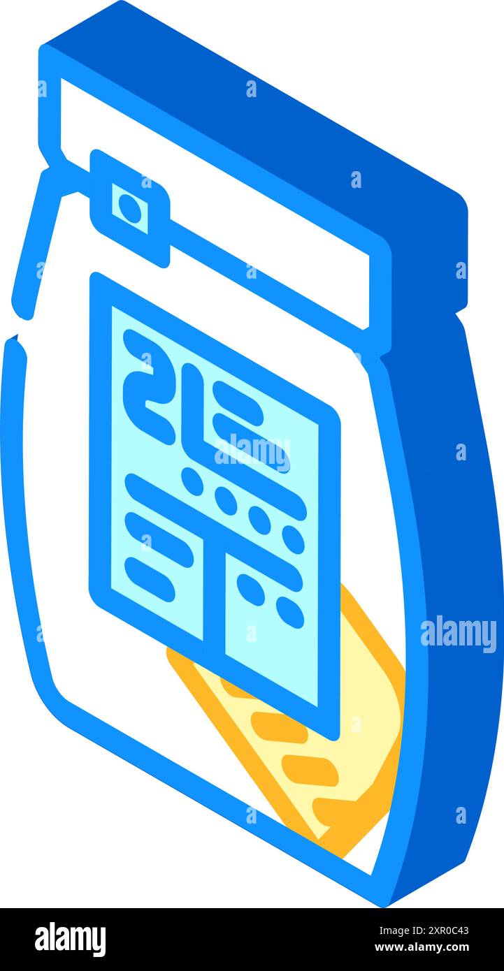 class physical evidence crime isometric icon vector illustration Stock ...