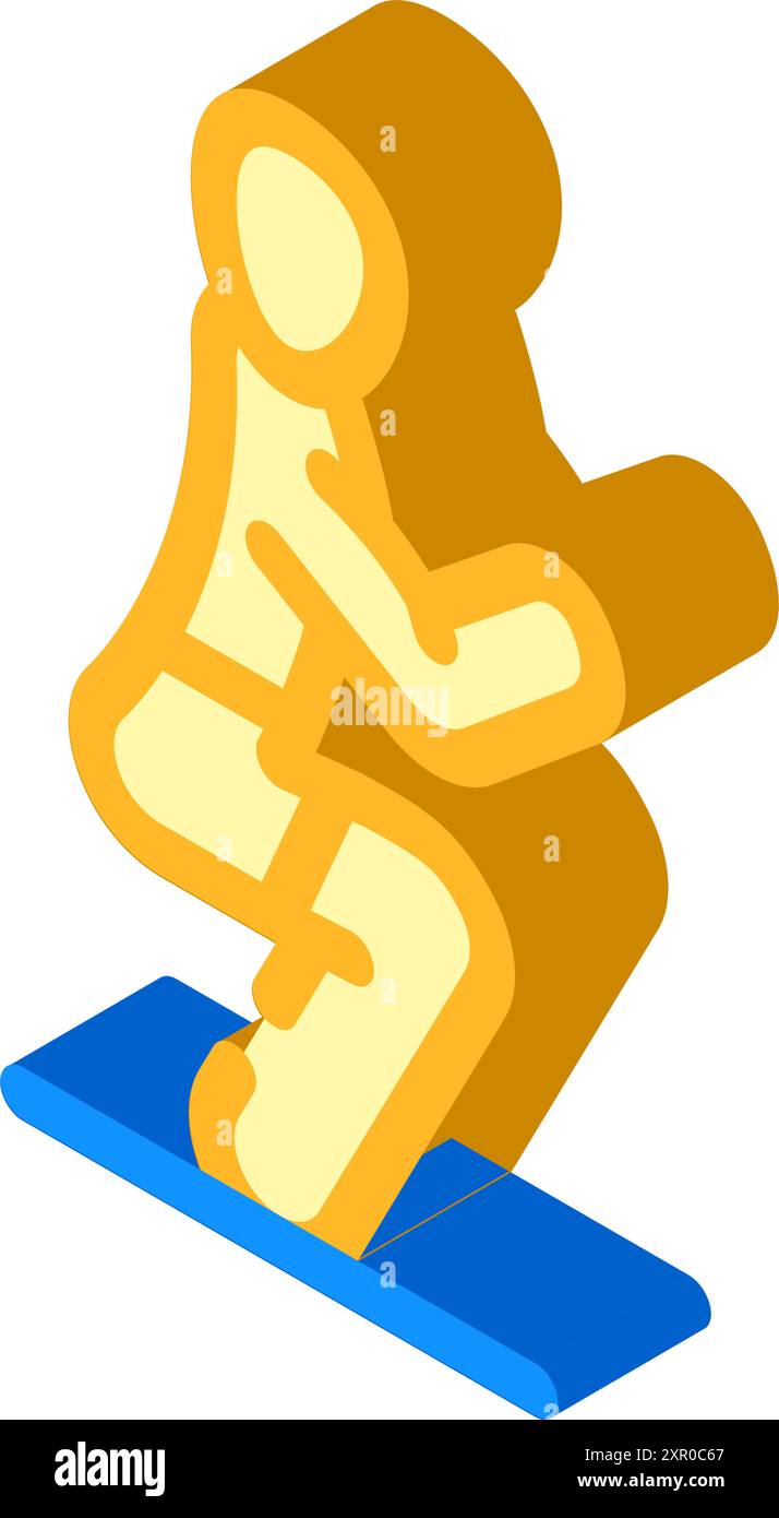 bicep curls fitness exercise arm isometric icon vector illustration ...