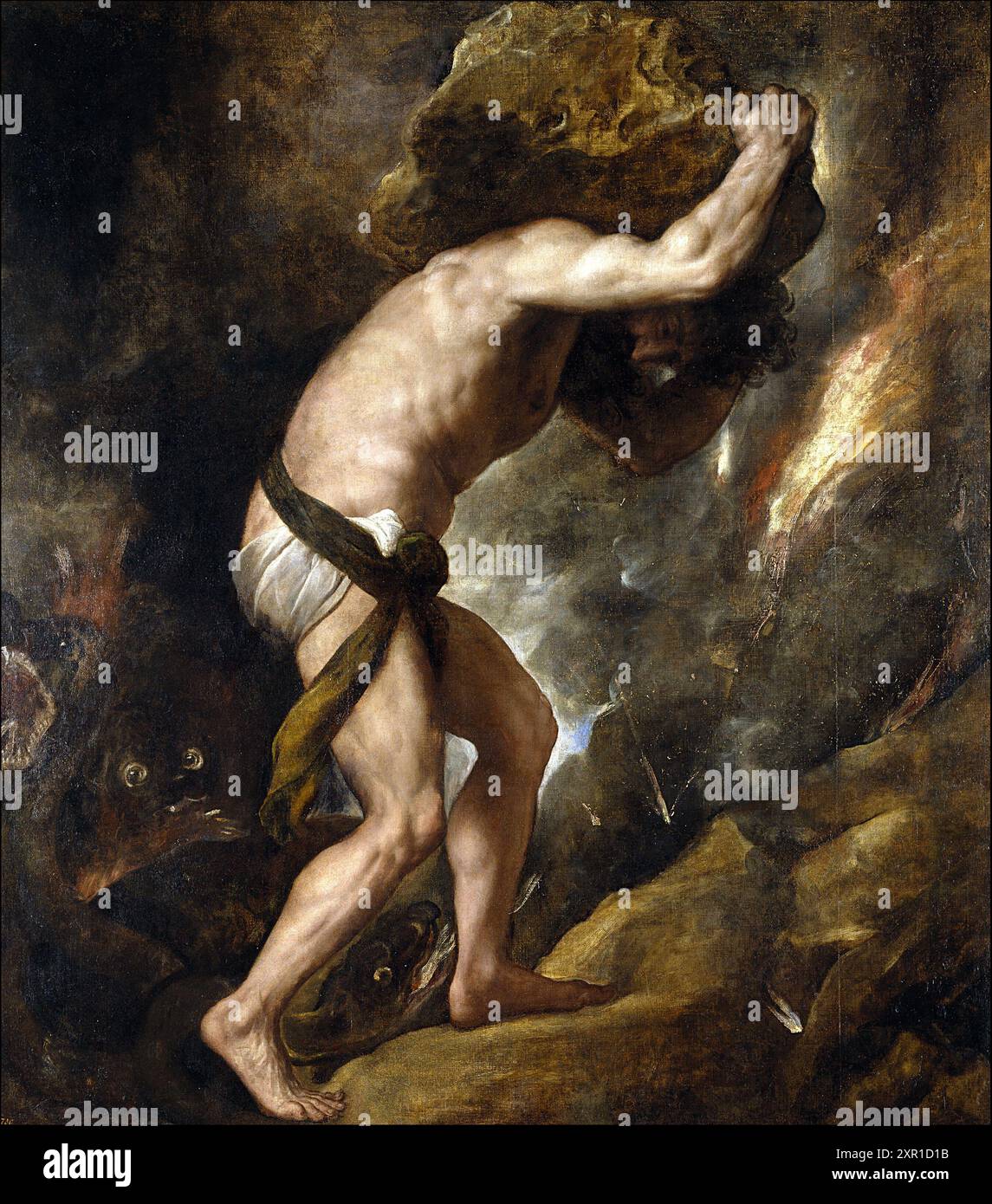 アート・デザイン・音楽 Sisyphus Fighter sarcophage VISITORS Sisyphus artwork hi-res stock photography and images - Alamy