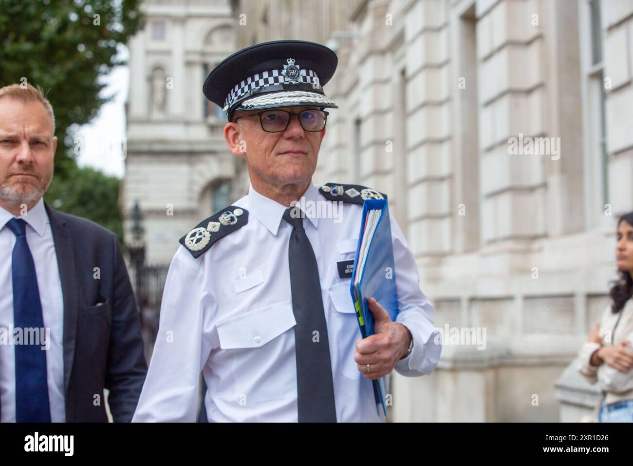 London, England, UK. 8th Aug, 2024. Commissioner of Police of the ...