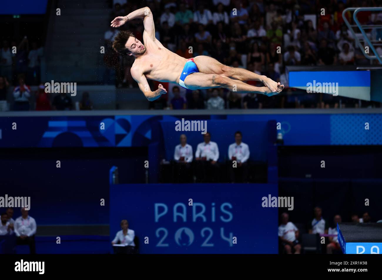 Paris, France, 8 August, 2024. Jules Bouyer of Team France performs ...
