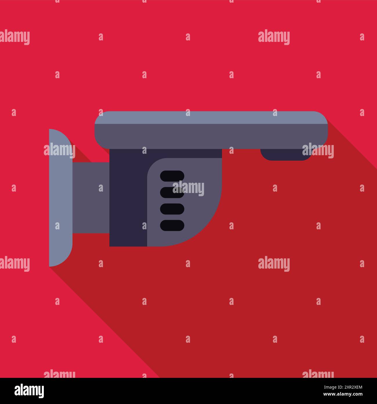 Security guard guarding watching Stock Vector Images - Alamy