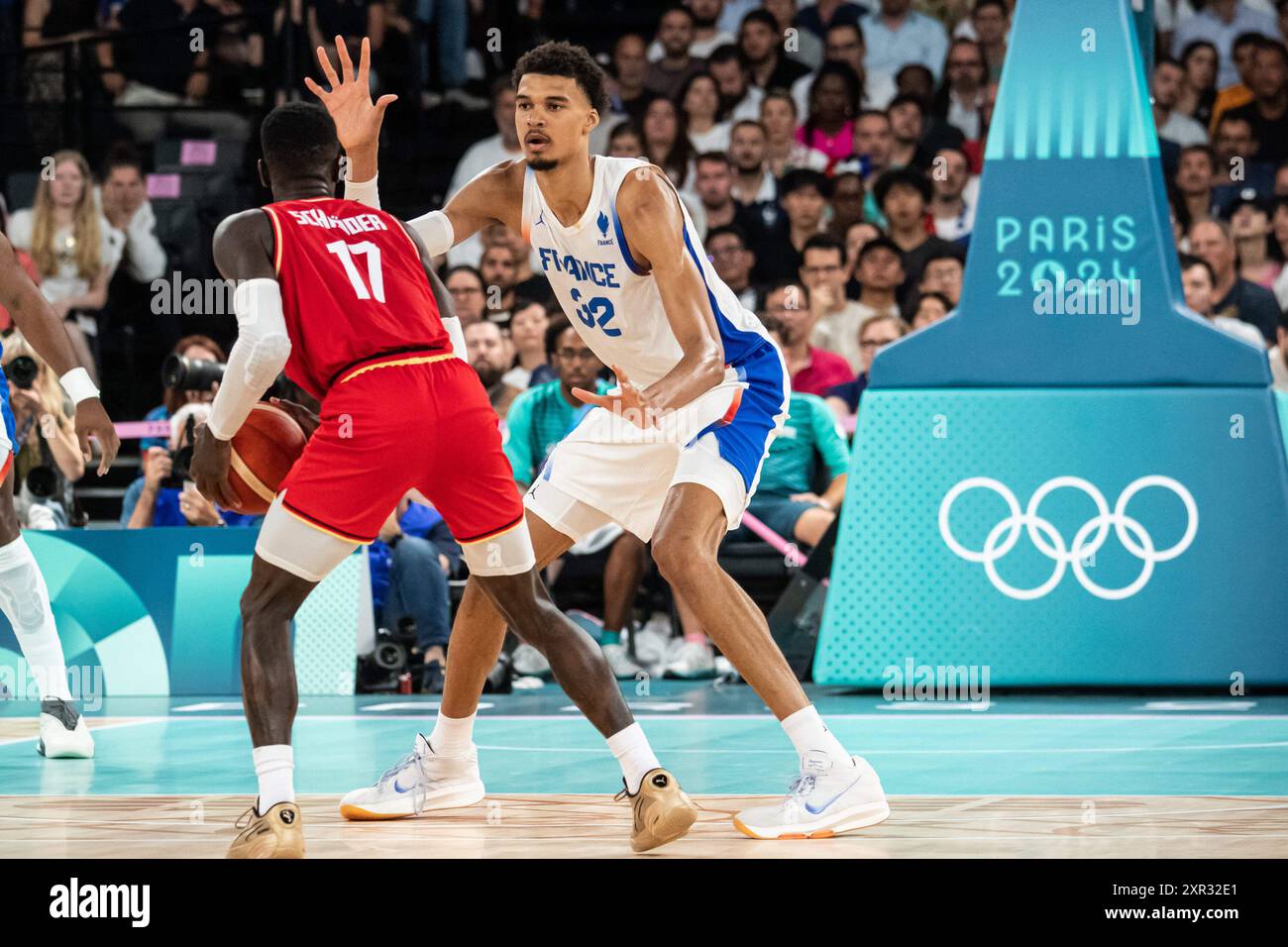 Maillot France Basketball Victor Wembanyama 2024 – Jordan Taille M – Neuf