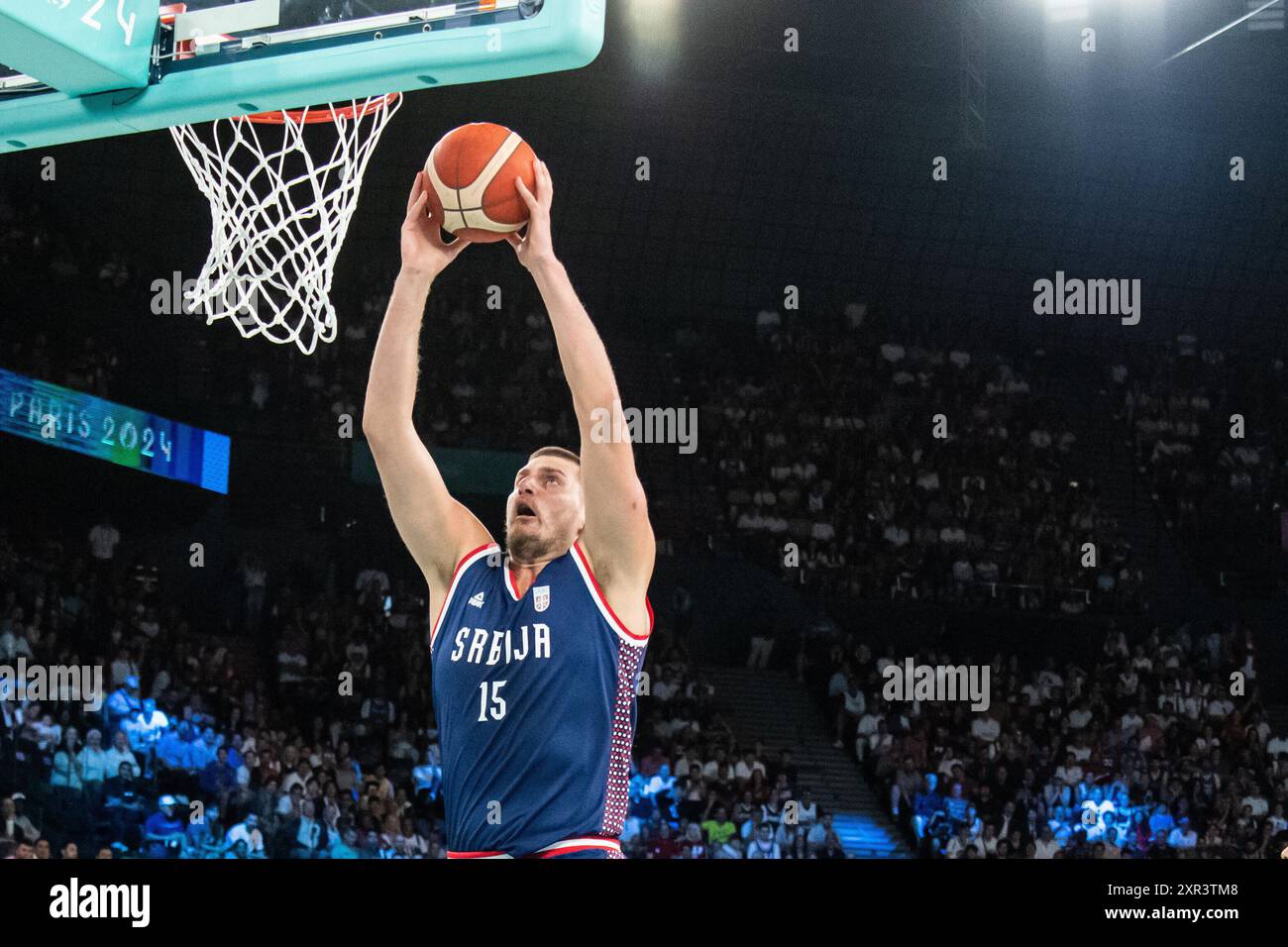 Nikola Jokic ( 15 Serbia), Basketball, Men's Semifinal between United