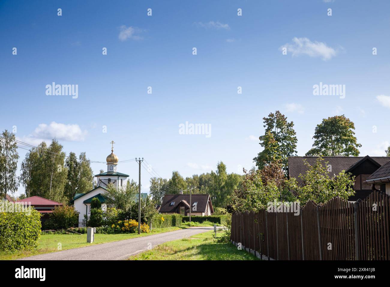 Russian Church Rural Rural russian landscape featuring hi-res stock photography and images ...