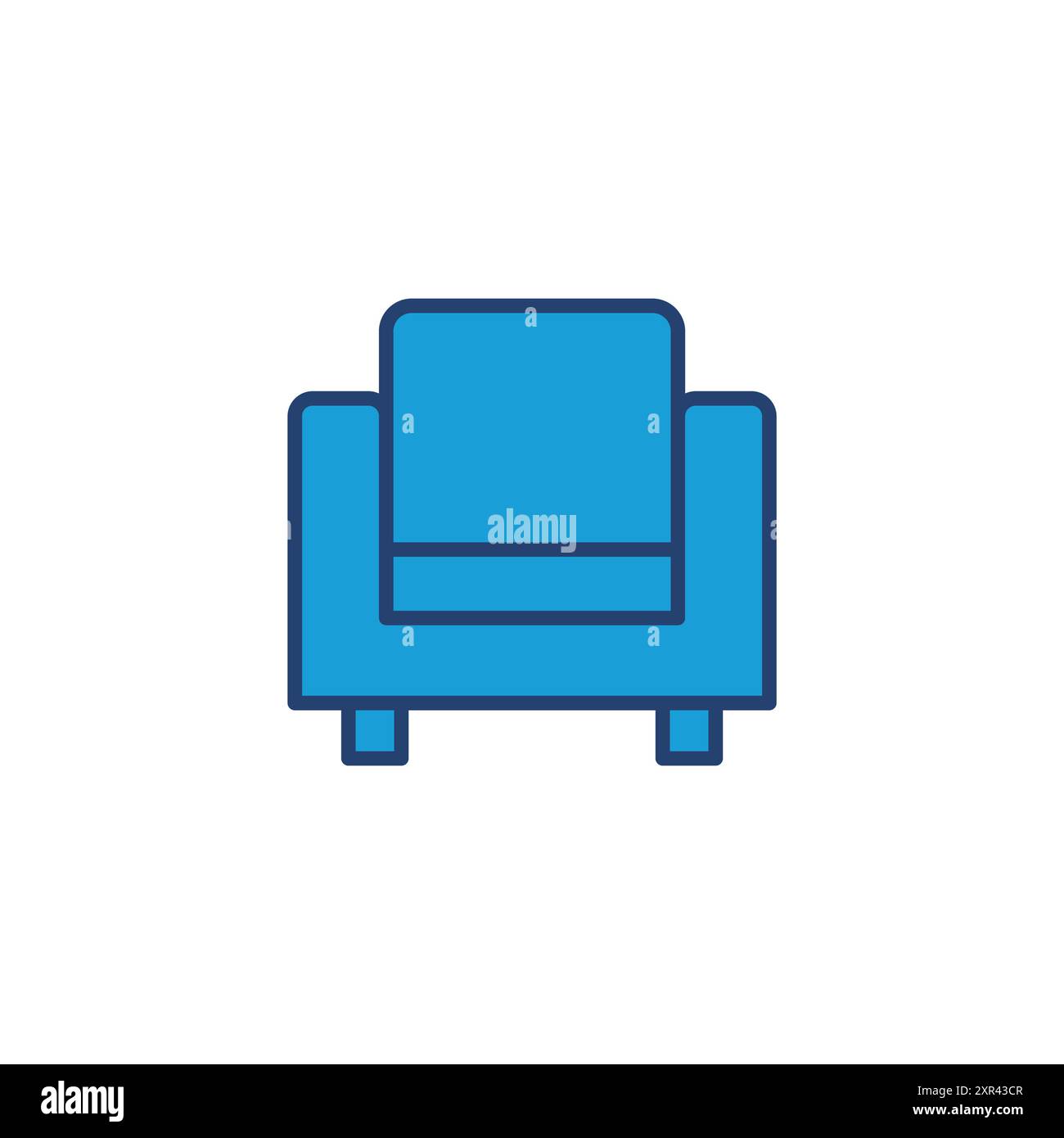 Sofa icon vector. sofa icon illustration Stock Vector