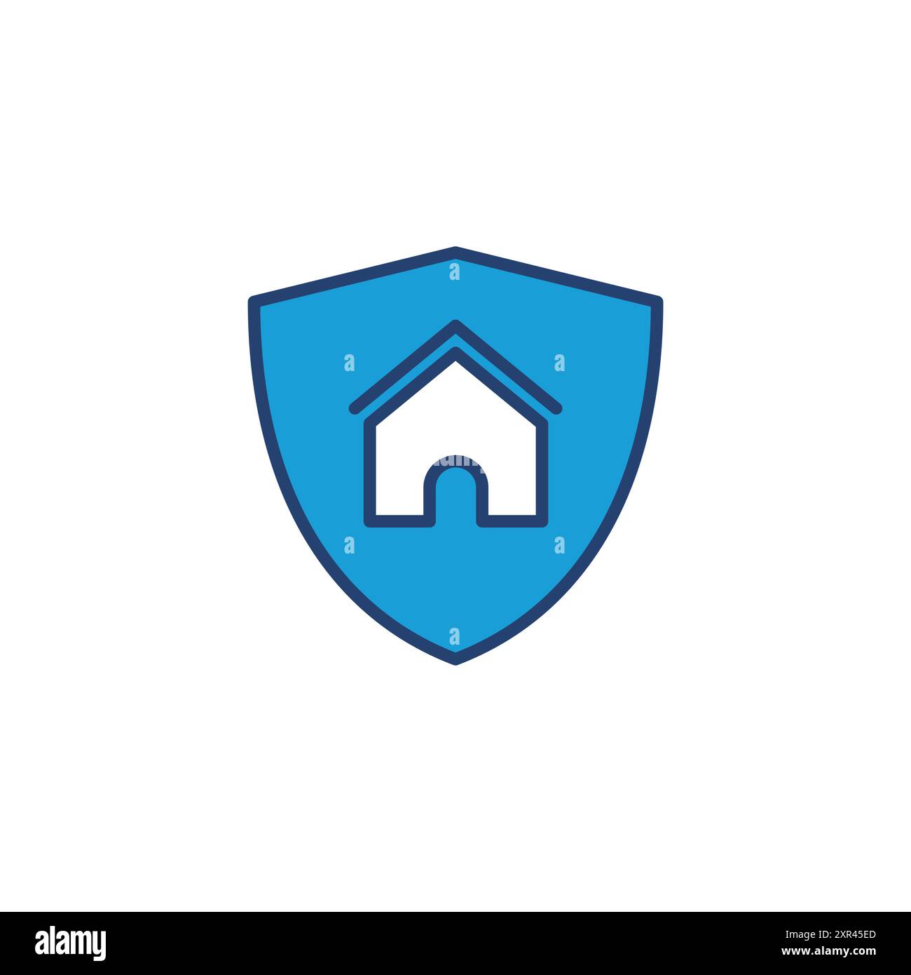 home insurance icon vector. home protection icon Stock Vector Image ...