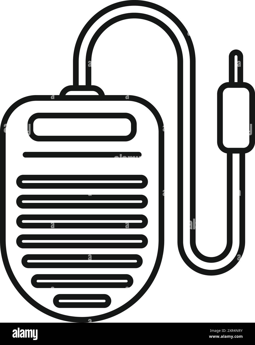 Electric mosquito repellent device with wire icon outline vector Stock ...