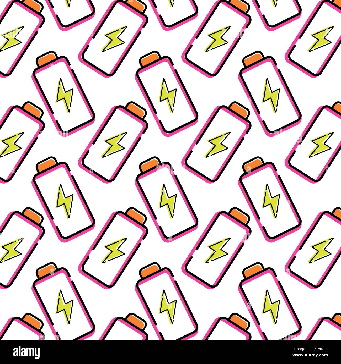 Charge icon Pattern background Vector Stock Vector Image & Art - Alamy