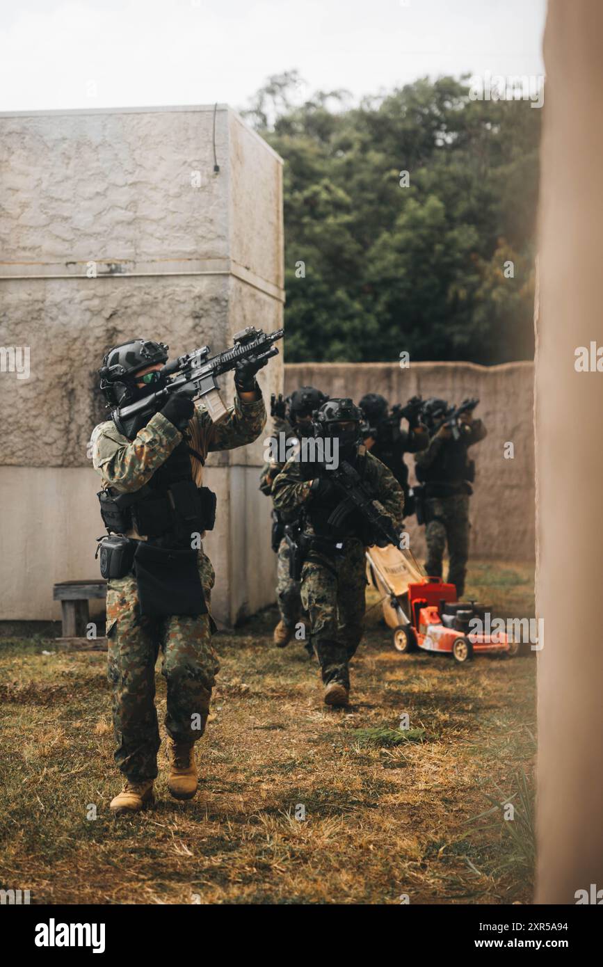 Partner forces conduct close-quarter battle training with West Coast ...