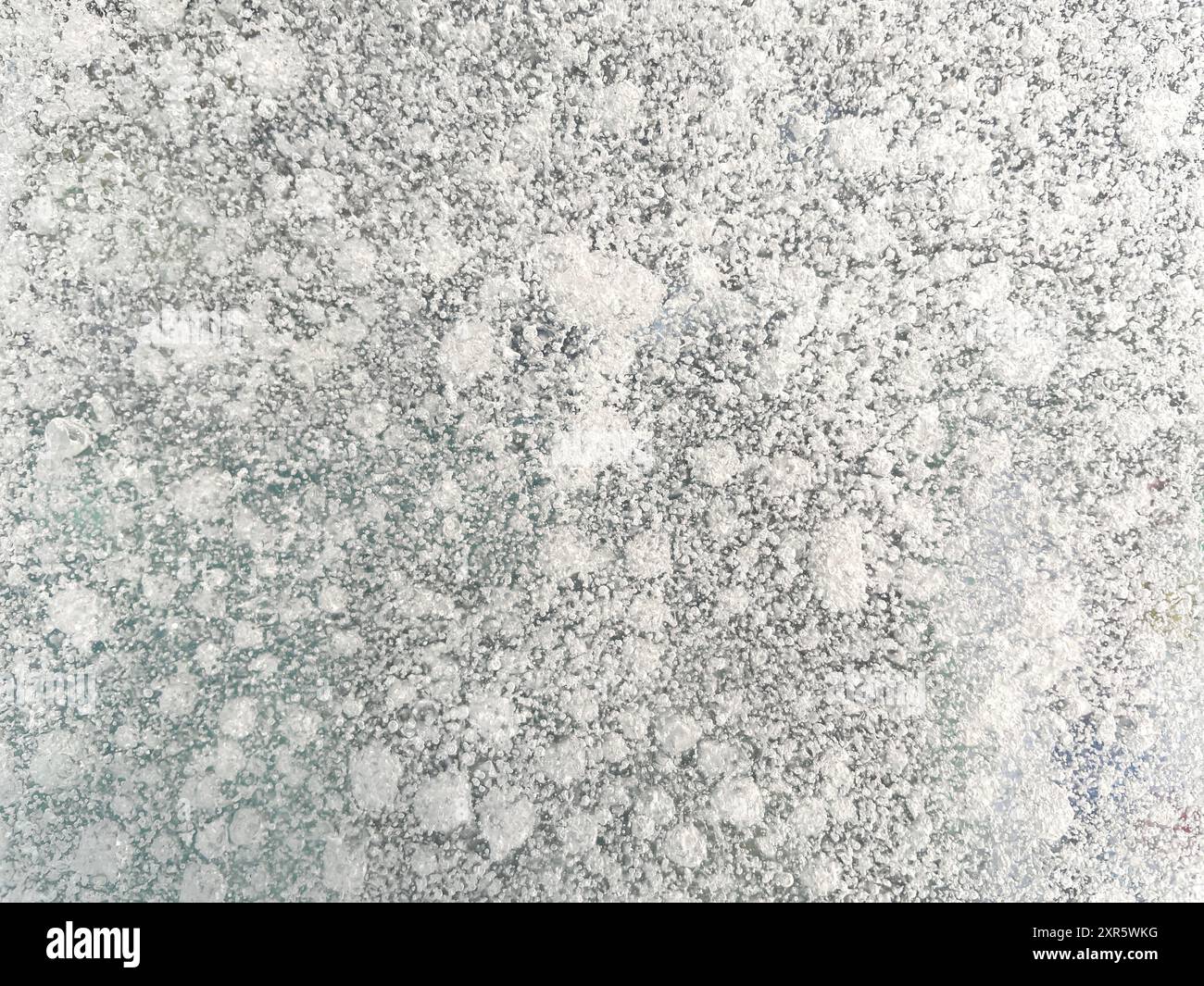 Ice texture background close up. Textured cold frosty surface of ice ...