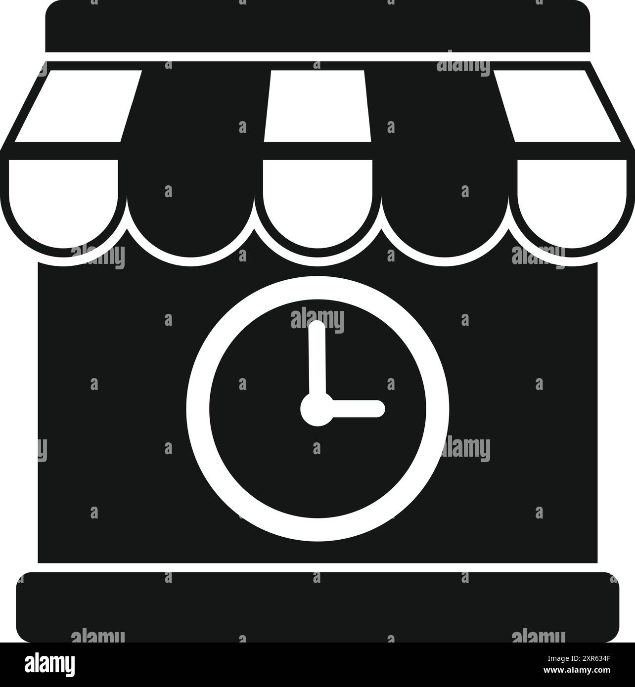 Shopping app icon opening Stock Vector Images - Alamy