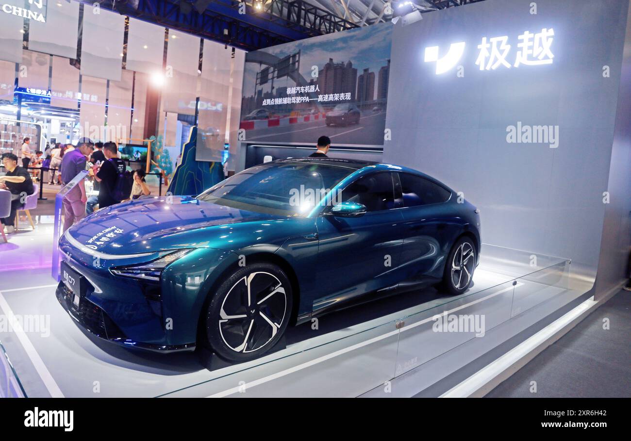 SHANGHAI, CHINA - JULY 7, 2024 - JIDU ROBO-07 Autonomous Driving new ...