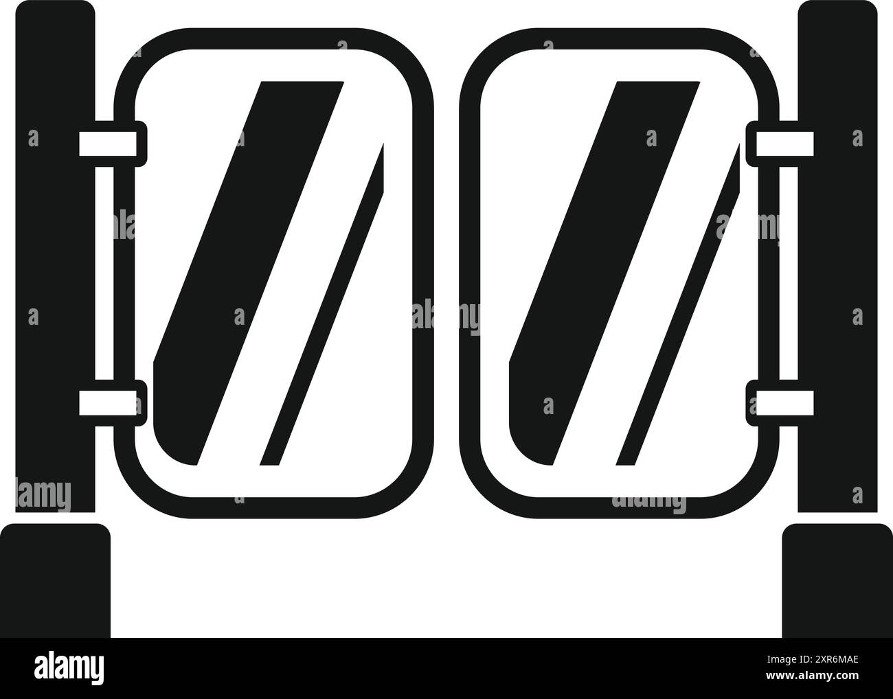 Old classic wooden doors Stock Vector Images - Alamy