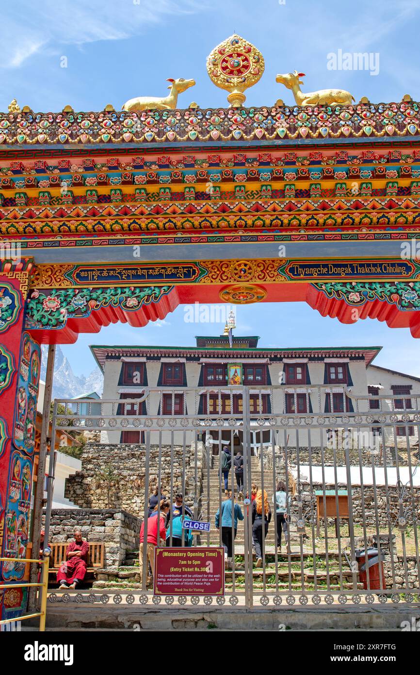 Tengboche Monastery Stock Photo