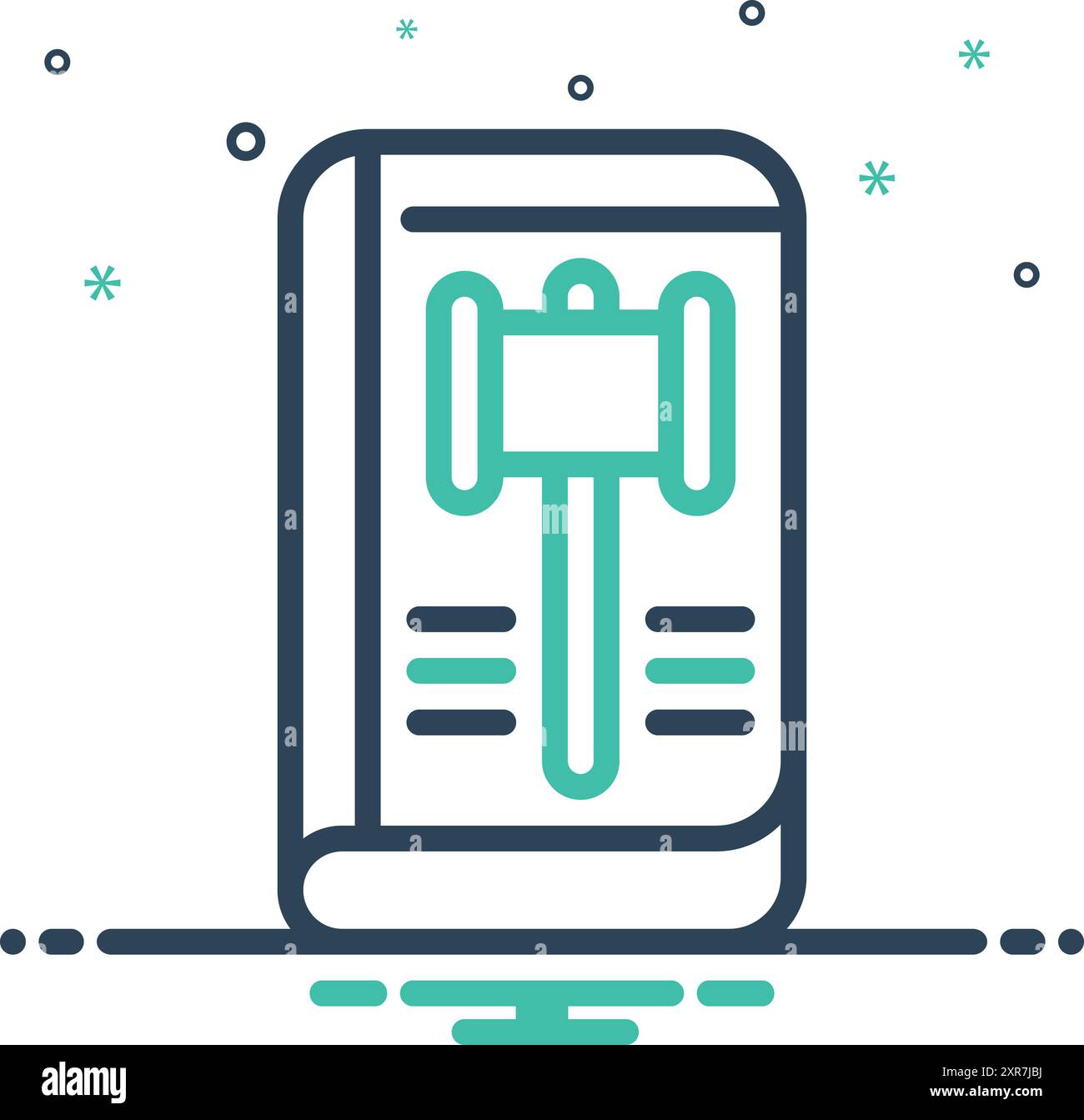 Icon for conduct Stock Vector