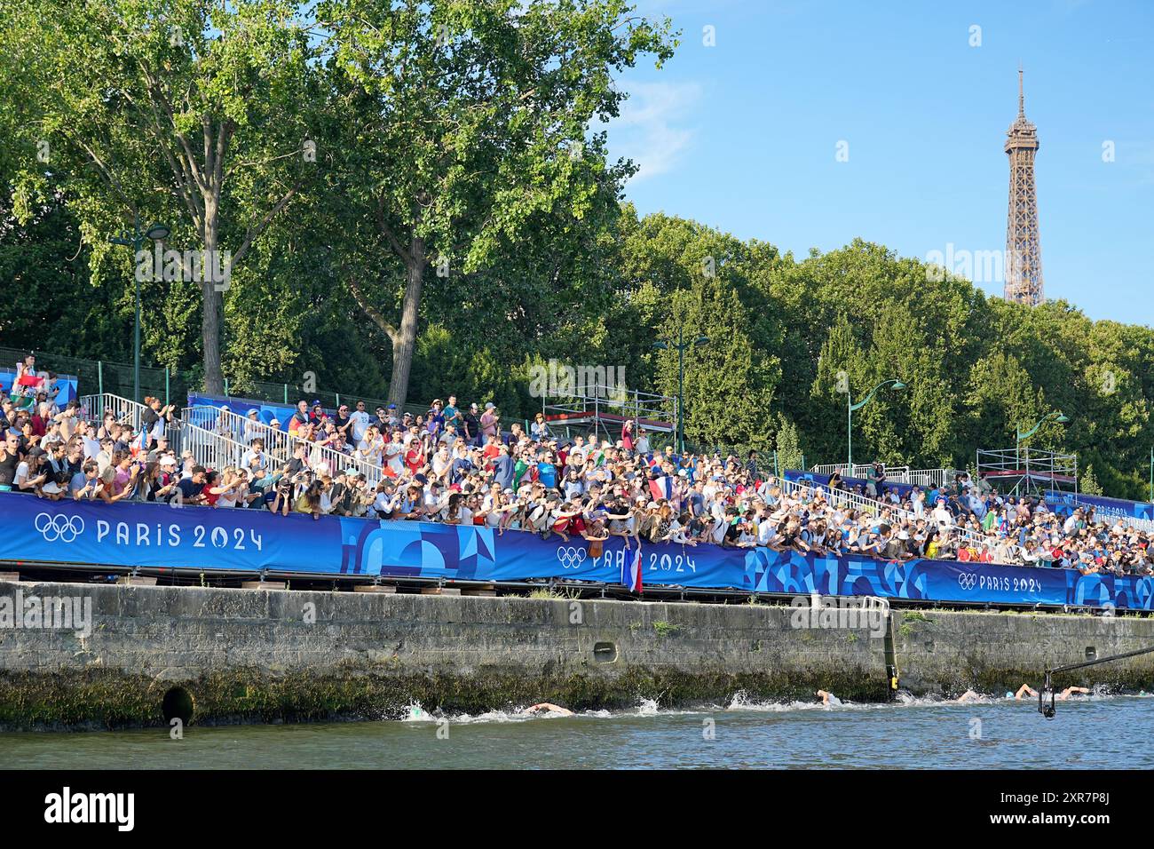 09 August 2025, Olympics, Paris 2025, swimming, open water, men 10km