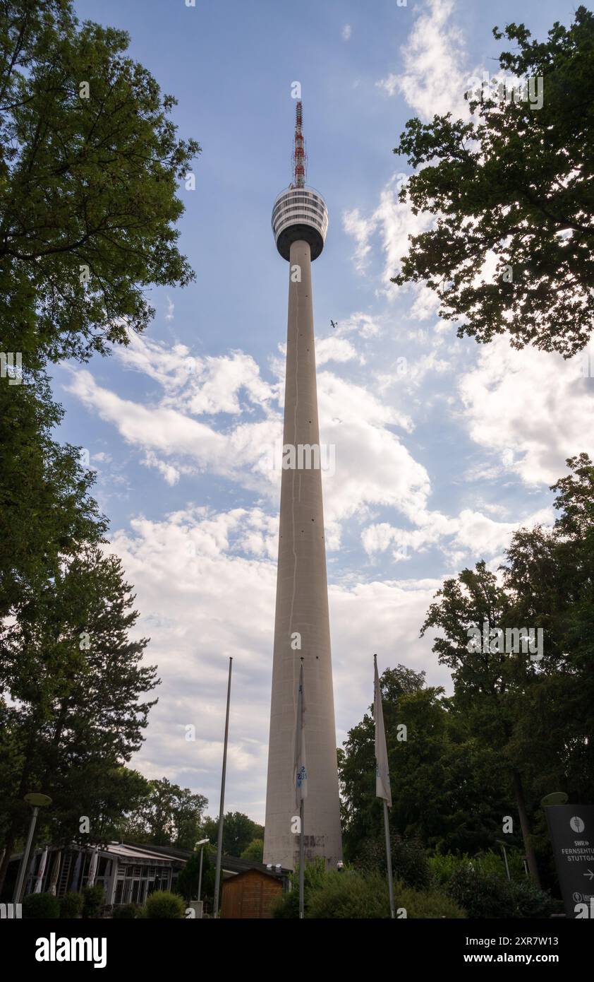 The Stuttgart TV Tower, Television Tower, Prototype Telecommunications ...